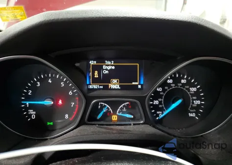 2017 Ford Focus Se from USA, damaged, VIN 1FADP3F24HL234892